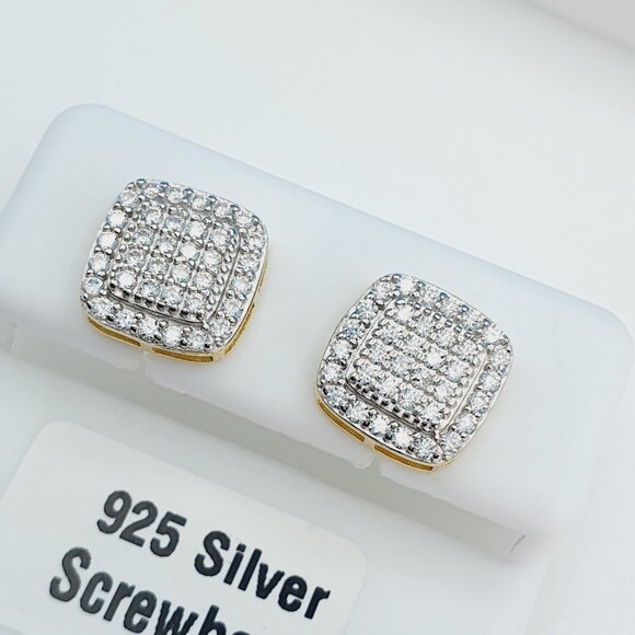 "925 Sterling Silver Cubic Zirconia Earrings, U19254802 - Picture 2 of 11